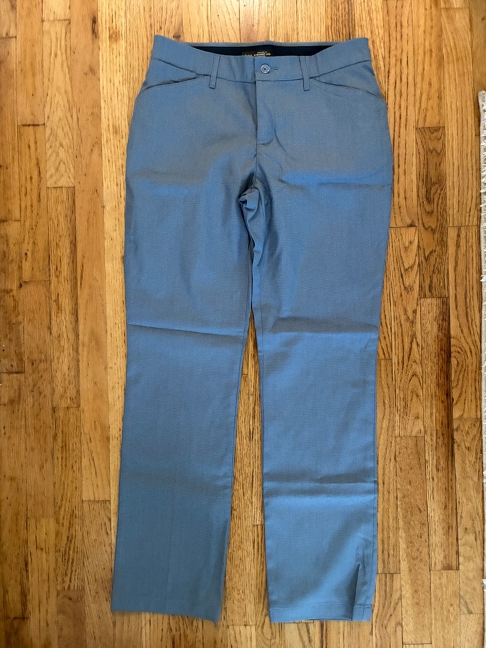 Lee Women's Light Blue Straight Leg Trousers